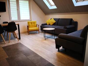 Фото номера Семейный люкс Апартаменты Apartamenty Gajówka- sauna jacuzzi, rowery г. Стегна 15