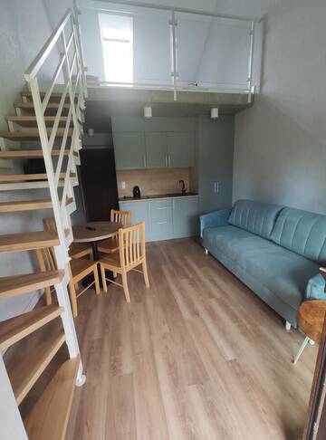 Фото номера Апартаменты - Двухуровневые Апартаменты Apartamenty Gajówka- sauna jacuzzi, rowery г. Стегна 3