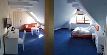 Фото номера Трехместный номер Отель Hotel Krakus г. Стегна 2