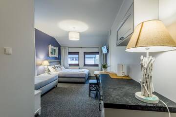 Фото номера Triple Room with Private Bathroom and Air-Condition Проживание в семье Przystań Stegna г. Стегна 6