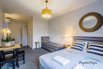 Фото номера Triple Room with Private Bathroom and Air-Condition Проживание в семье Przystań Stegna г. Стегна 4