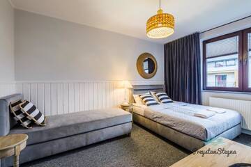 Фото номера Triple Room with Private Bathroom and Air-Condition Проживание в семье Przystań Stegna г. Стегна 2