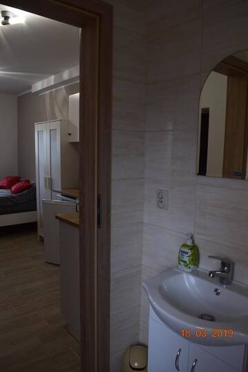 Фото номера Двухместный номер с 1 кроватью Лоджи Villa Jasmin г. Стегна 8